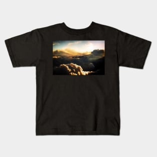 Soaring With The Angels Kids T-Shirt